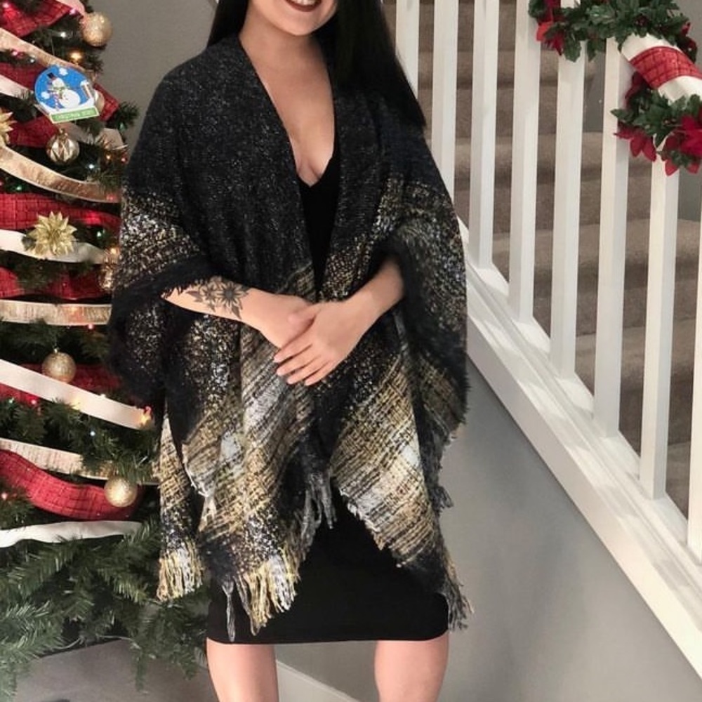 Plaid Scarf Shawl Wrap